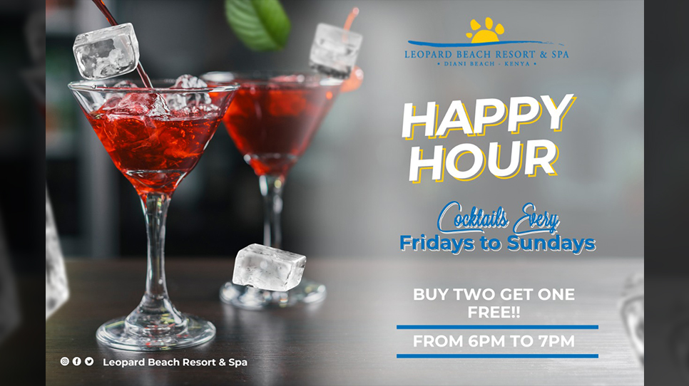 Happy Hour Cocktail Offer